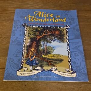 Alice in Wonderland Giant Poster And Coloring Book